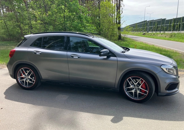 Mercedes-Benz GLA cena 99000 przebieg: 196000, rok produkcji 2014 z Warszawa małe 79